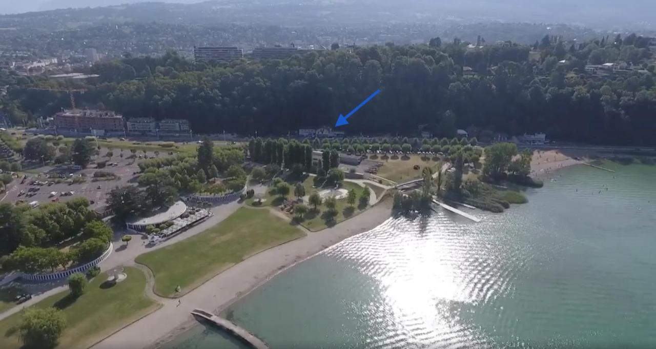 Mamie Jane Suite Deluxe Face Au Lac Tresserve Eksteriør bilde